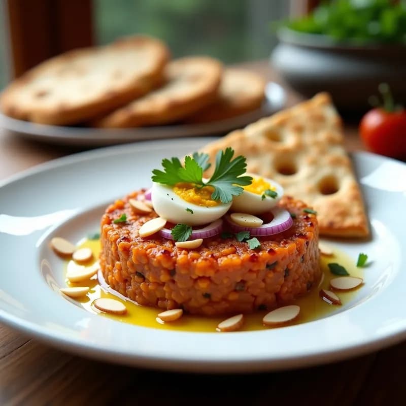 Tartar de Cordero con Especias Marroquíes: Receta Gourmet en 15 Minutos Sin Cocción