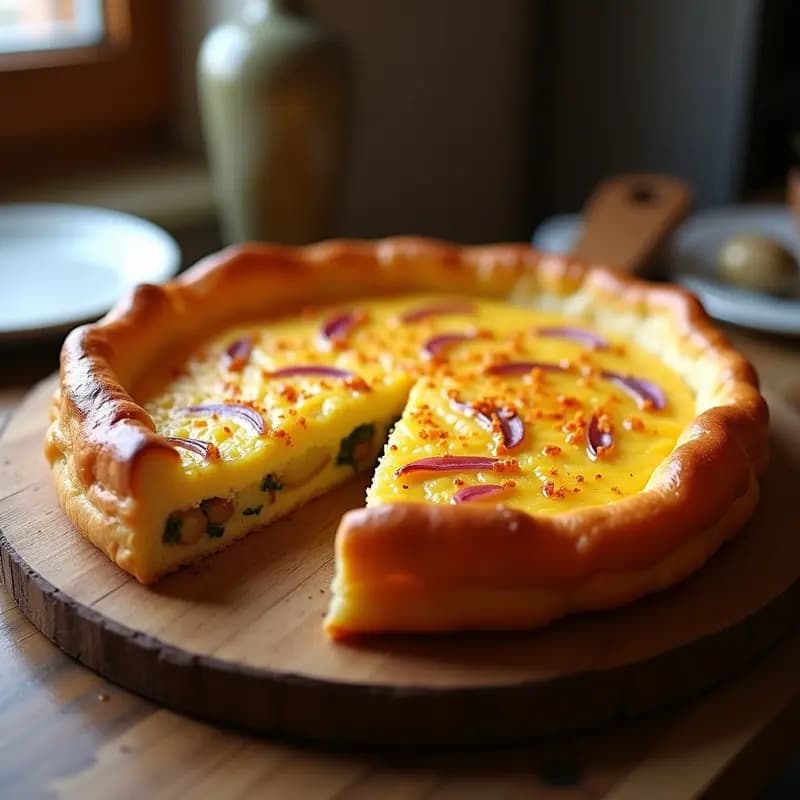 Tortilla Española en Hojaldre: Receta Revolucionaria con Truco de Chef para Sorprender