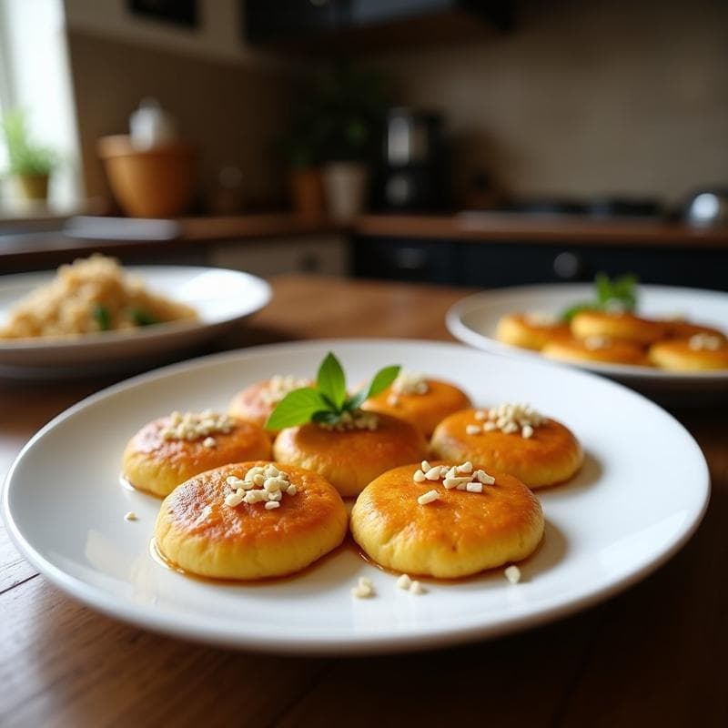 Tortitas de Calabaza y Semillas de Cáñamo con Sirope de Arce: Desayuno Vegano y Alta en Proteína
