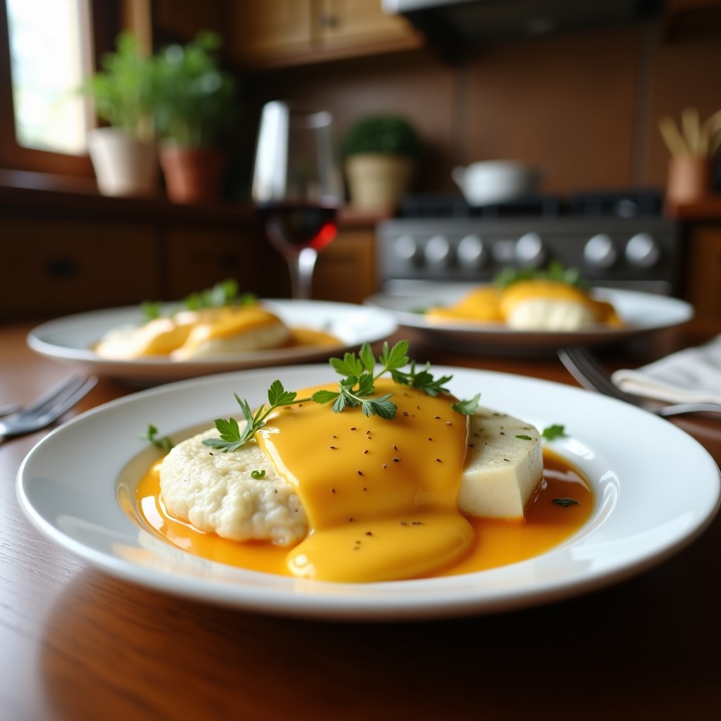 Bacalao Dorado con Pisto Manchego y Huevo Pochado: Receta Saludable en 30 Minutos