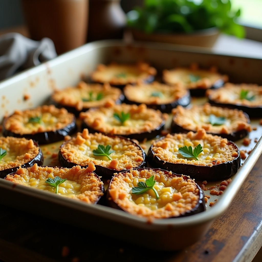 Berenjenas Rebozadas al Horno: Receta Crujiente Sin Aceite en 30 Minutos