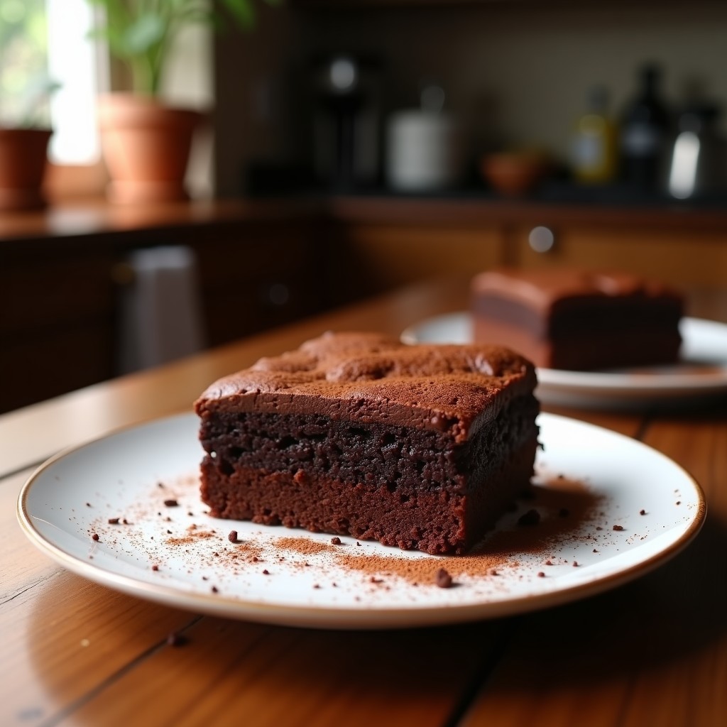 Brownie de Boniato y Cacao: La Receta Saludable más Jugosa y Fácil (Sin Azúcar ni Harina)