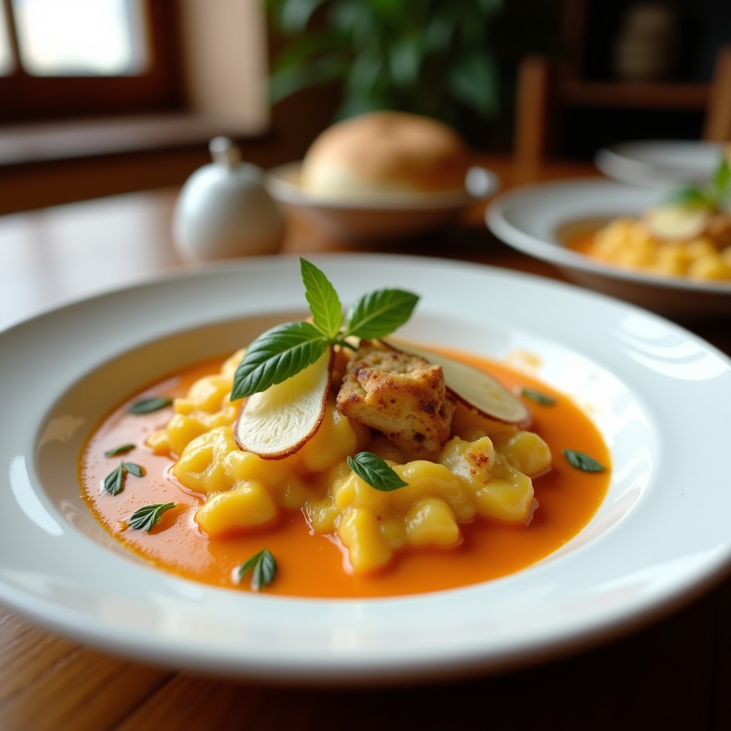 Crema de Calabaza y Jengibre con Crujiente de Parmesano y Pipas: Receta Cremosa y Fácil en 40 Minutos