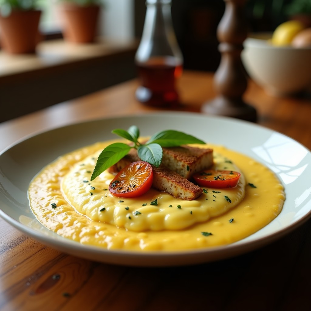 Crema de Calabacín y Queso de Cabra con Crujiente de Almendras: Receta Fácil y Cremosa en 30 Minutos