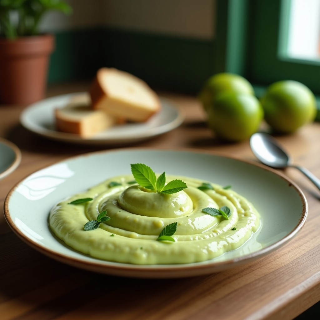 Crema Fría de Aguacate y Pepino con Menta y Lima: Receta Vegana, Fácil y Refrescante en 10 Minutos
