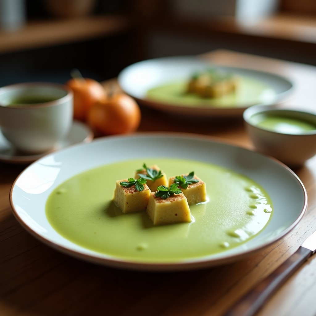 Crema Pastelera de Matcha y Coco: Receta Vegana Sin Horno y Alta en Antioxidantes