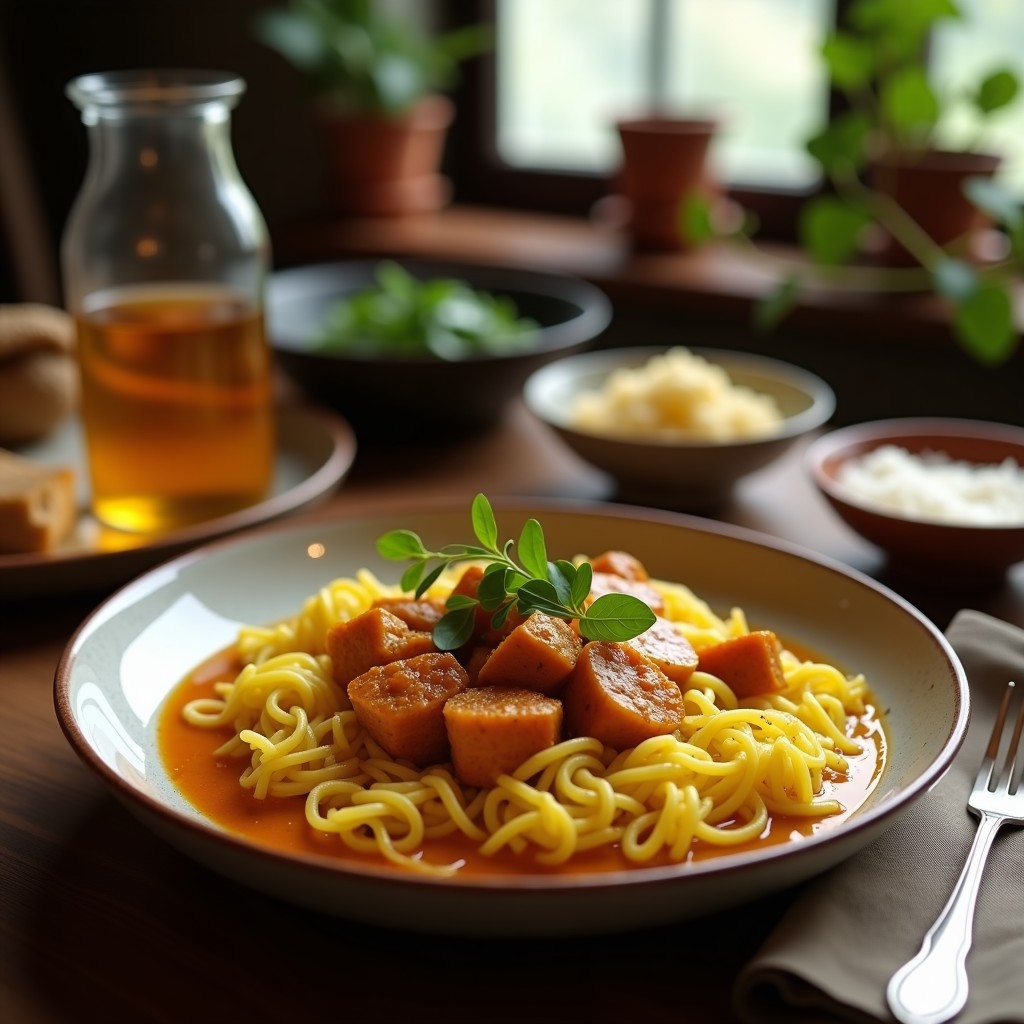 Curry Massaman de Ternera y Boniato: Receta Tailandesa Cremosa, Fácil y Aromática