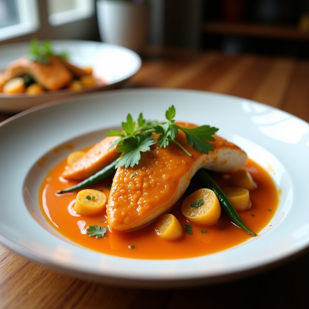 Curry Rojo Cremoso de Pavo y Verduras Crujientes: Receta Tailandesa Fácil en 30 Minutos