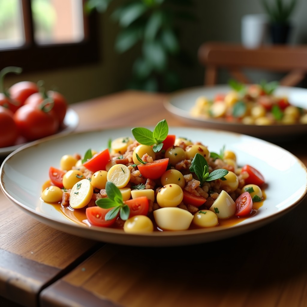 Ensalada Templada de Lentejas Puy y Salmón Ahumado con Vinagreta de Eneldo: Receta Saludable y Sofisticada en 20 Minutos