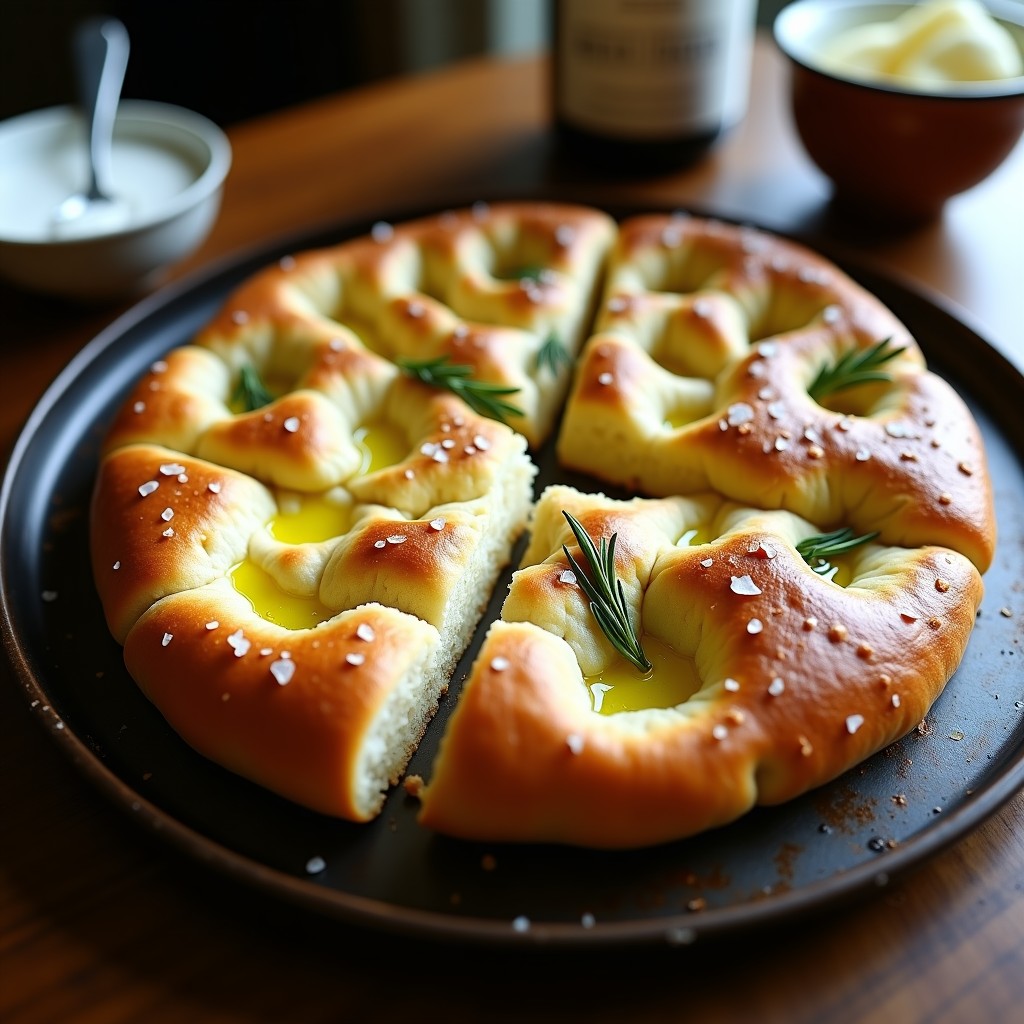 Focaccia Genovesa Auténtica: Receta Fácil, Esponjosa y con Sal en Escamas