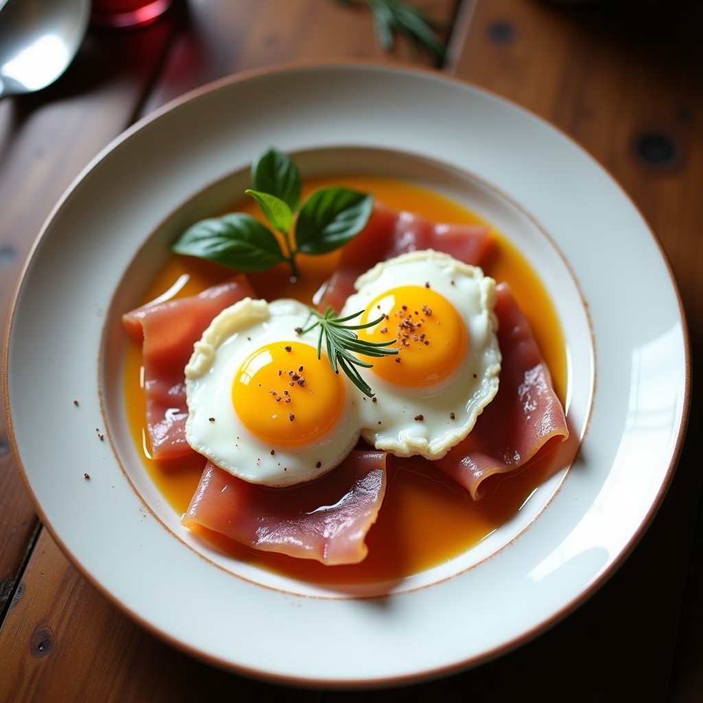 Huevos Rotos con Jamón Ibérico y Patatas Paja: La Receta Definitiva