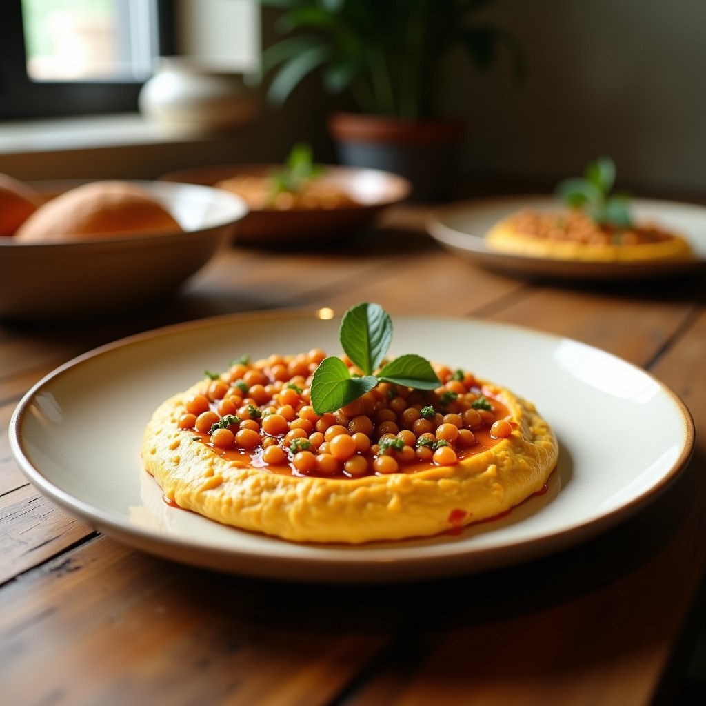 Hummus de Remolacha Asada con Crujiente de Garbanzos Especiados: Receta Cremosa, Vegana y Llena de Color en 40 Minutos