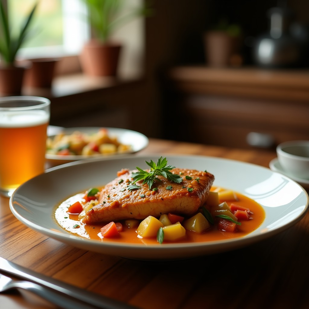 Lomo de Cerdo al Horno con Salsa de Mostaza y Miel: Receta Jugosa y Fácil