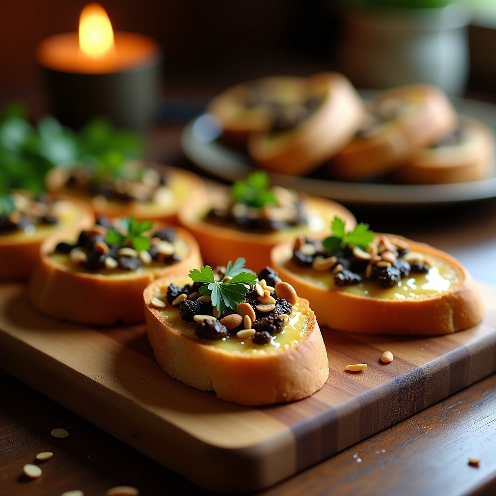 Pan con Ajo Negro y Trufa: Receta en Horno Crujiente en 15 Minutos