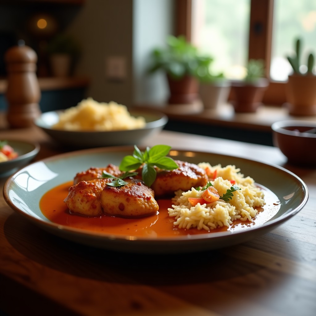 Pollo Tikka Masala Casero: Receta India Fácil con Salsa Cremosa de Tomate y Especias en 45 Minutos
