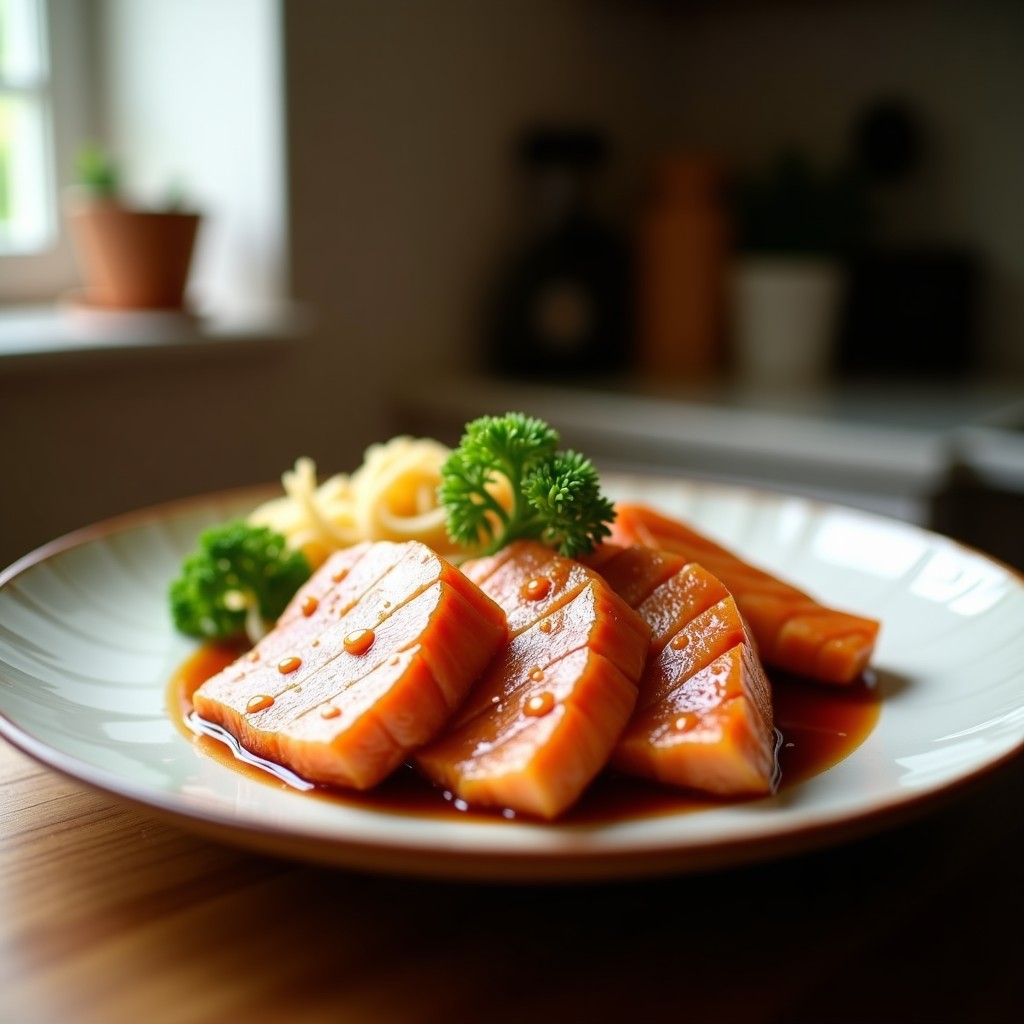 Salmón Teriyaki en Sartén: La Receta Japonesa Más Fácil, Brillante y Jugosa en 20 Minutos