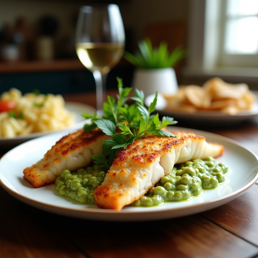 Salmón Verde con Costra de Pistacho al Airfryer: Receta Fácil y Elegante en 15 Minutos