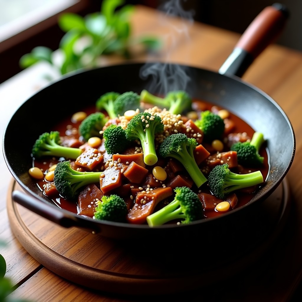 Salteado Rápido de Ternera y Brócoli con Salsa de Ostras: Receta China Fácil en 20 Minutos