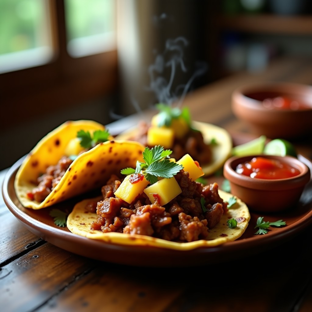 Tacos al Pastor: Receta Auténtica Mexicana Fácil y Llena de Sabor