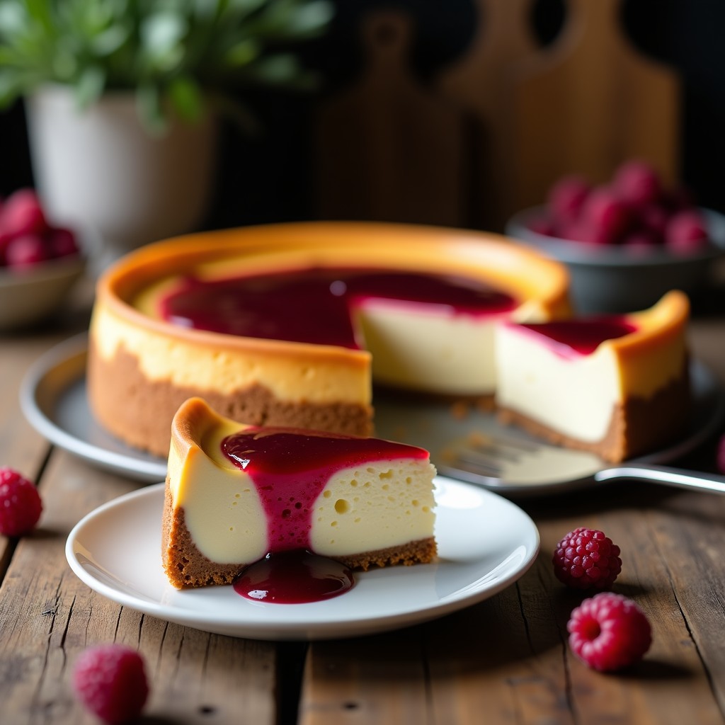 Tarta de Queso Cremosa al Horno Estilo Nueva York: Receta Fácil y Perfecta