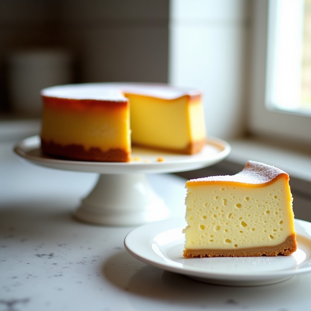 Tarta de Queso Japonesa Esponjosa: Receta Fácil y Sin Gluten que se Deshace en la Boca