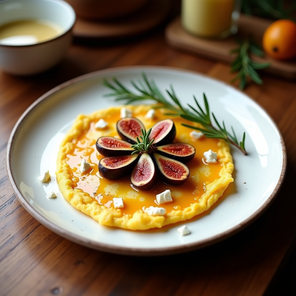 Tortilla de Higos Caramelizados con Miel y Romero: Receta Dulce y Salada en 20 Minutos